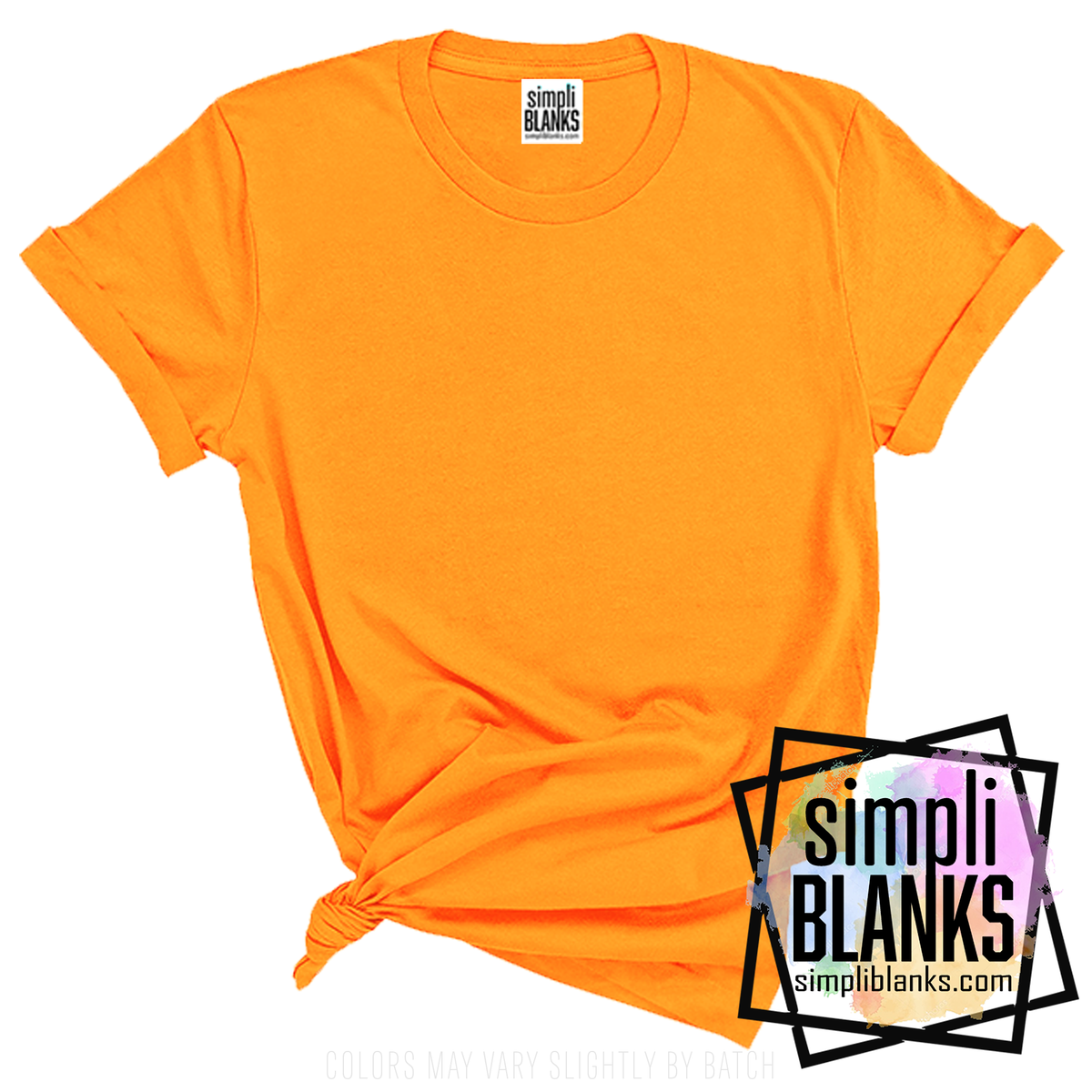 Blank online orange shirt