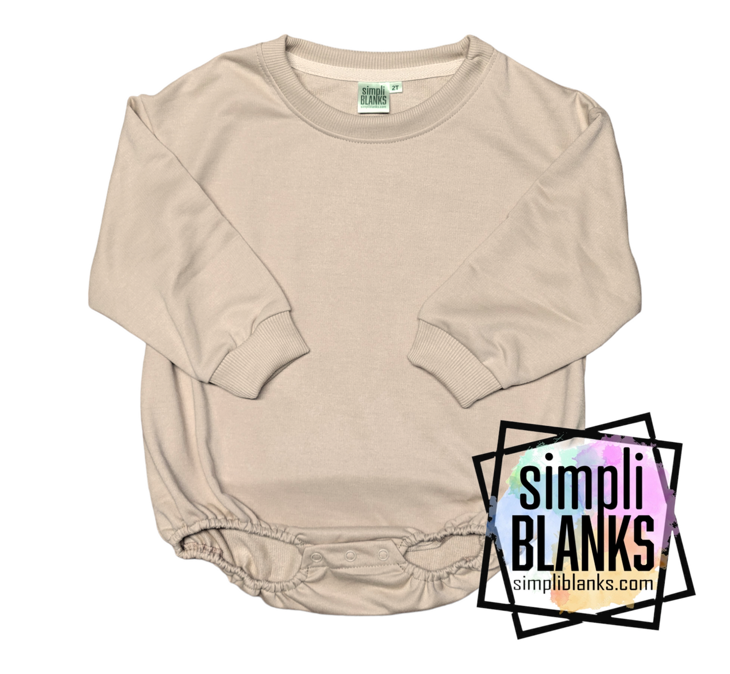 SWBBR- Sweatshirt Romper (Khaki)