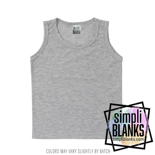 TT- KIDS (GREY) TANK TOP