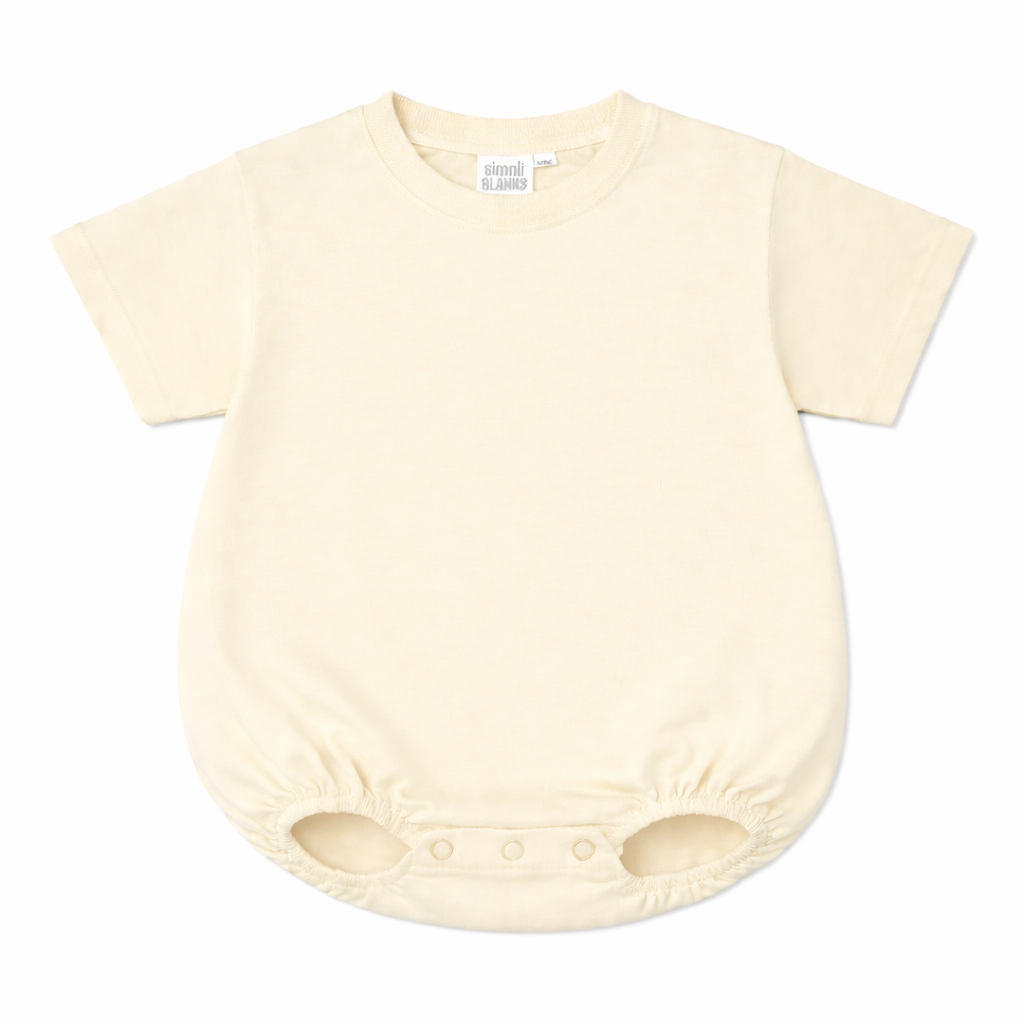 【BABYL】ブルゾン　Sサイズ BBR- Baggy Baby Romper (Cream) – Simpli Blanks