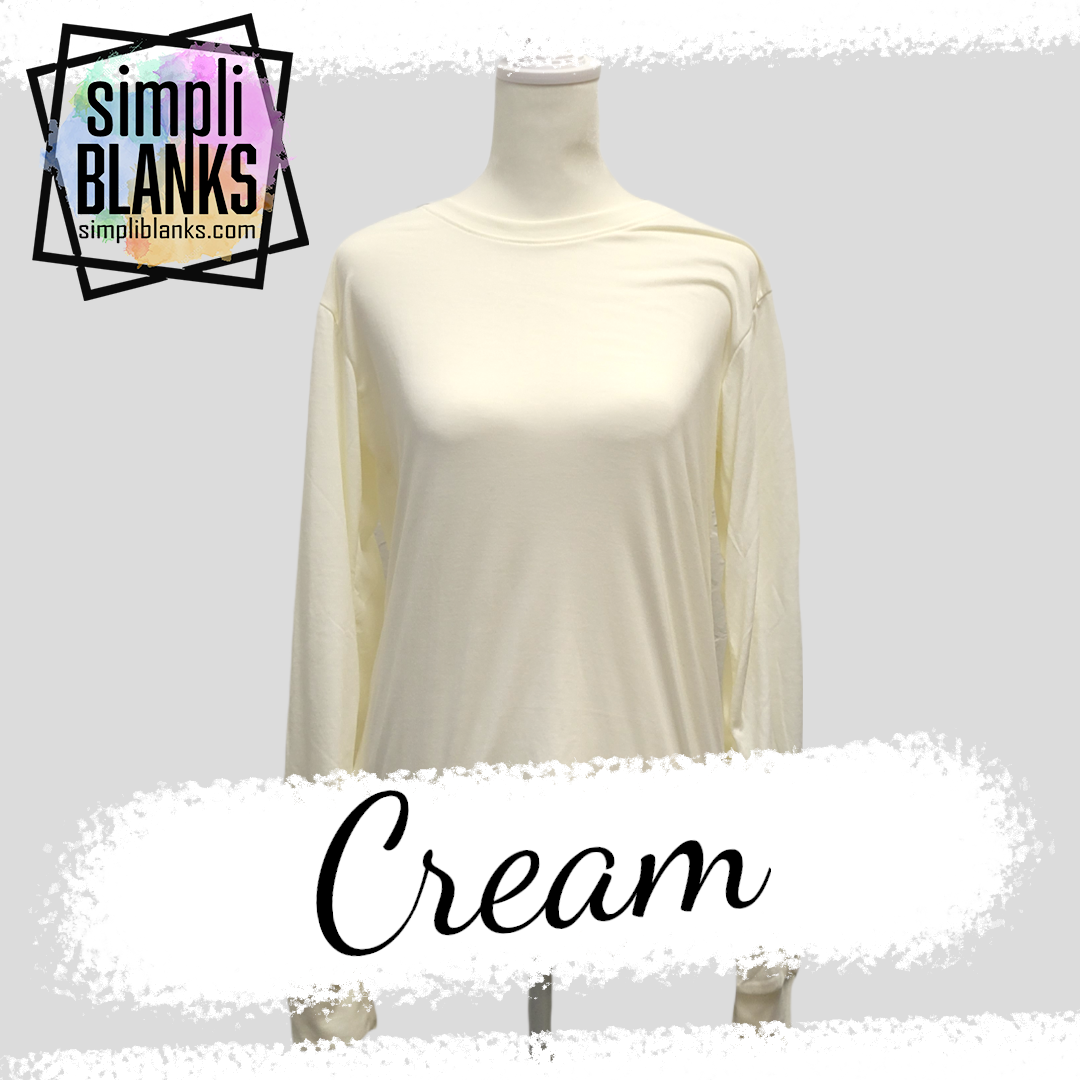 LS- CREAM UNISEX LONG SLEEVE SHIRT