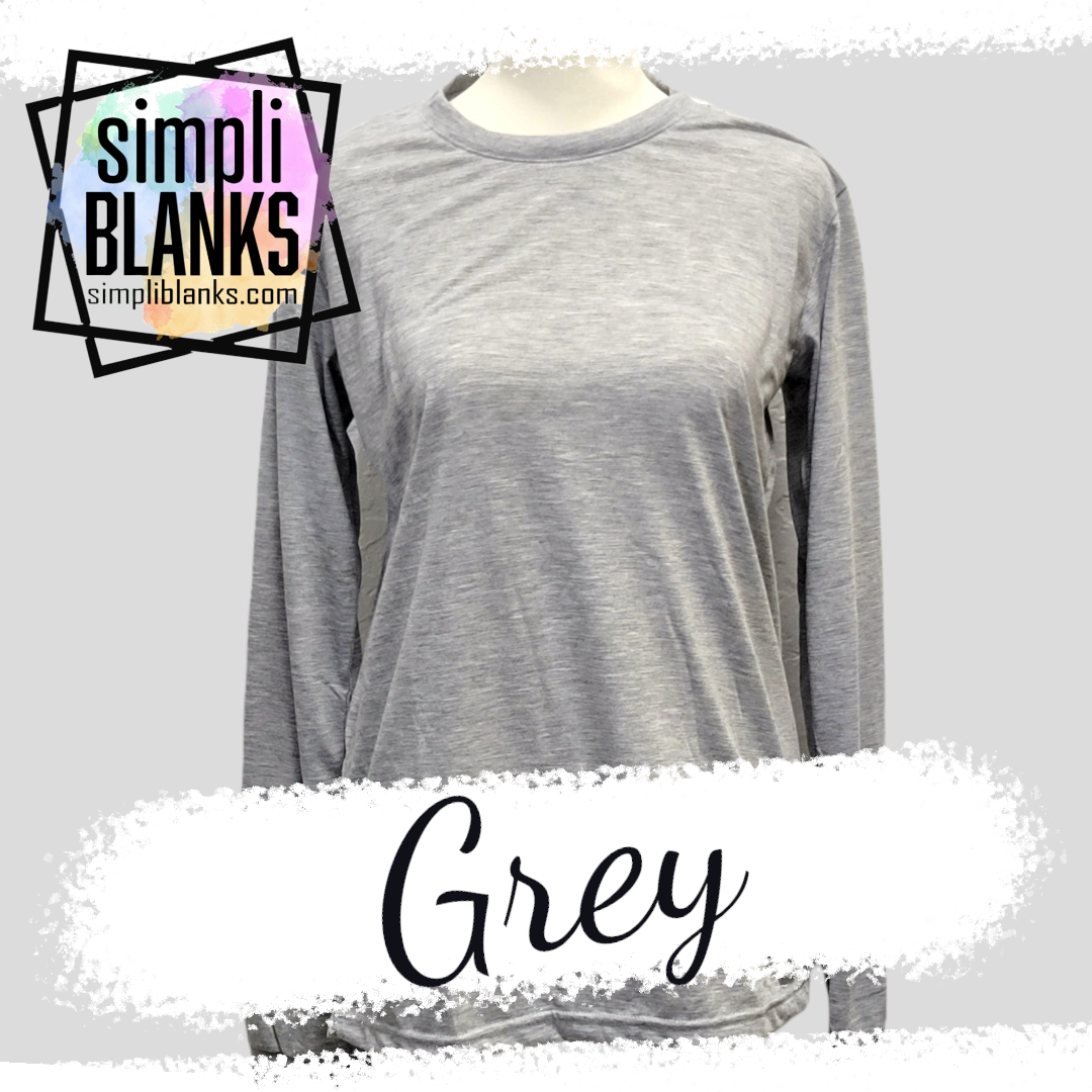 LS- GREY UNISEX LONG SLEEVE SHIRT