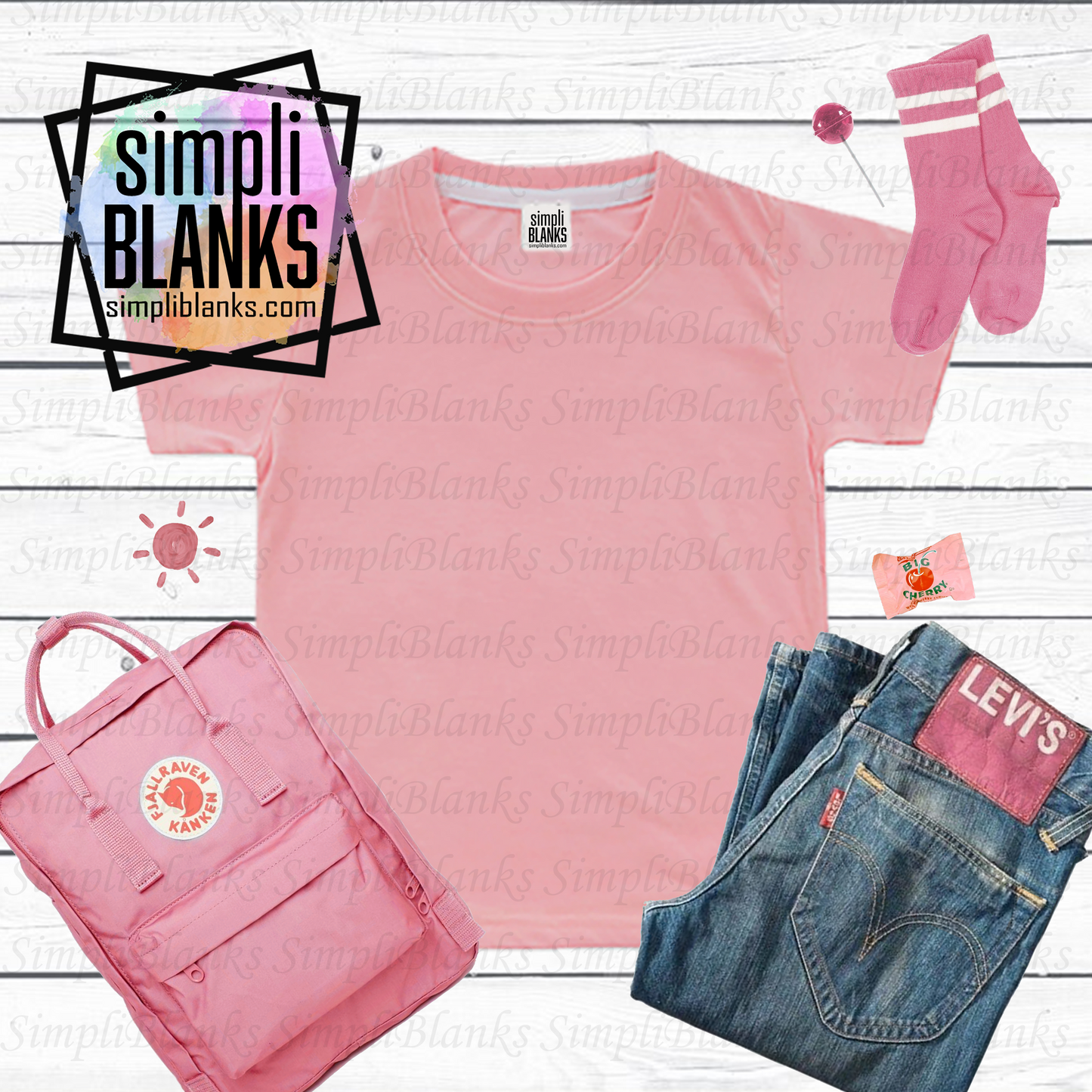 Rose Shirt MockUP (Kids)