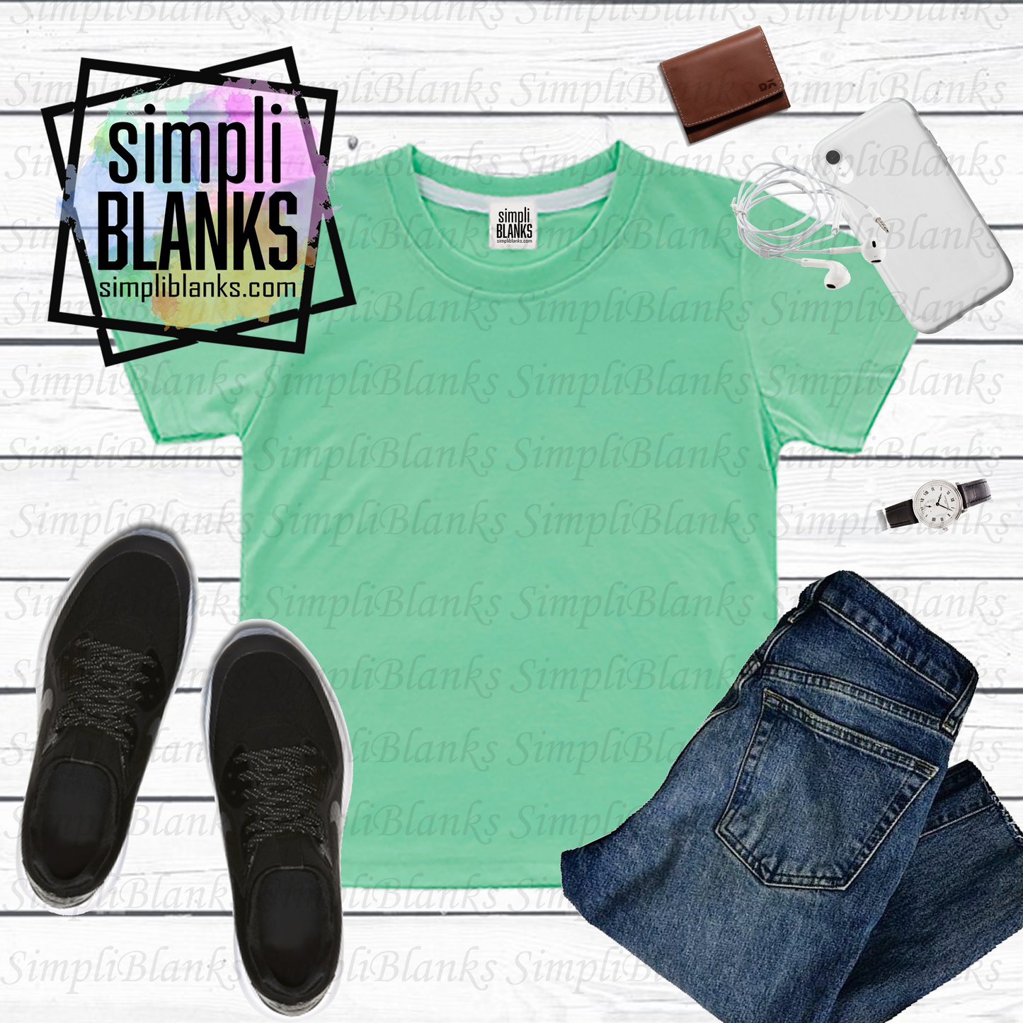 Mint Shirt MockUP (Mens)