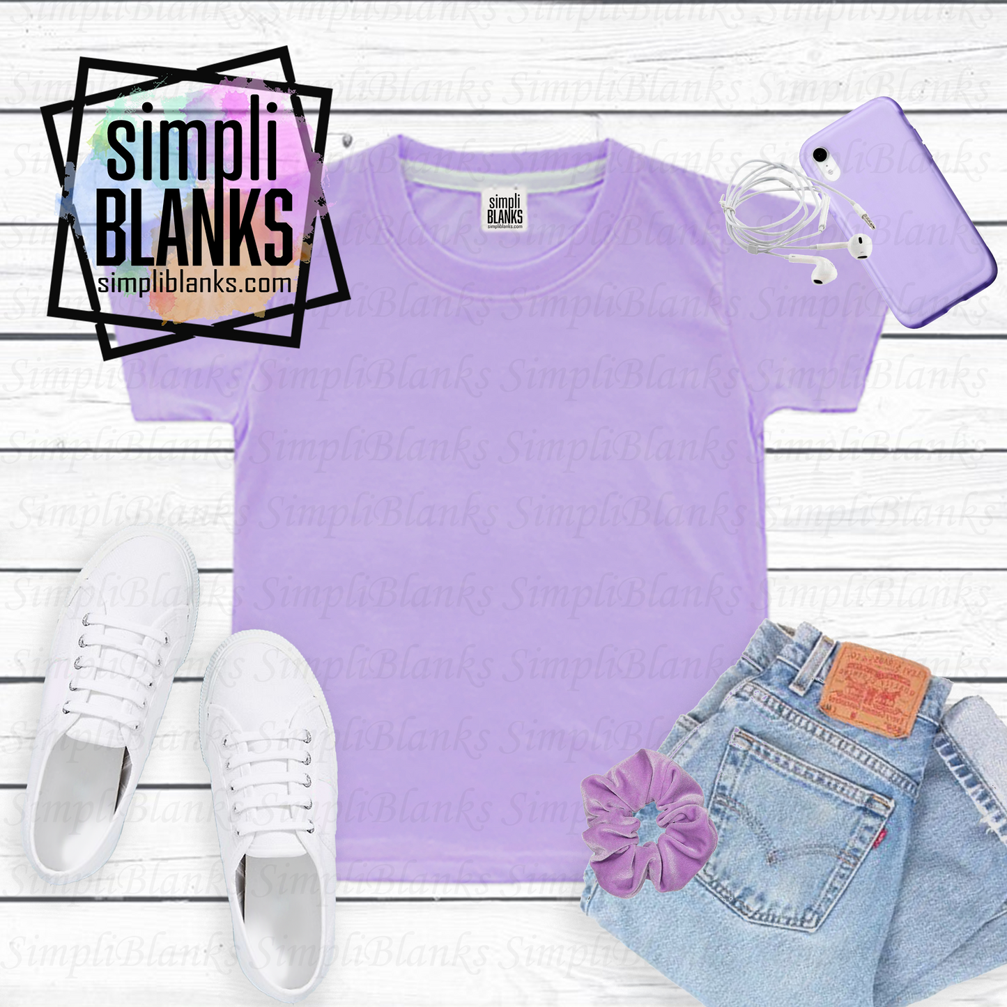 Lavender Shirt MockUP (Womans)