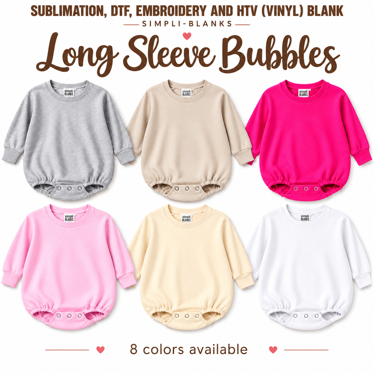 Baggy Baby Rompers (Long Sleeve)