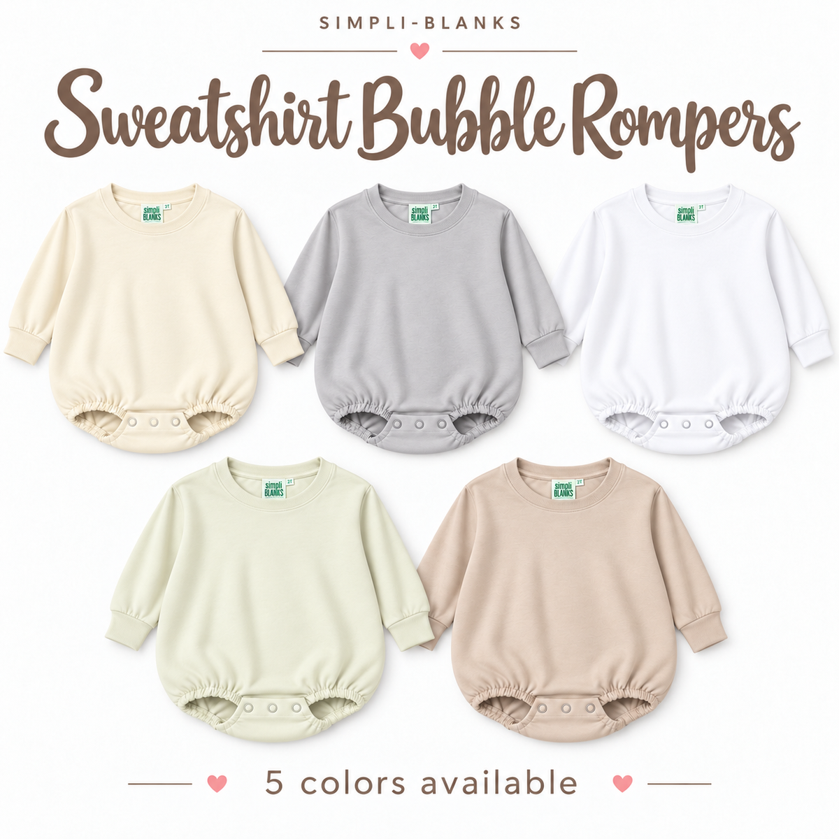 Baggy Baby Rompers (Sweatshirt)