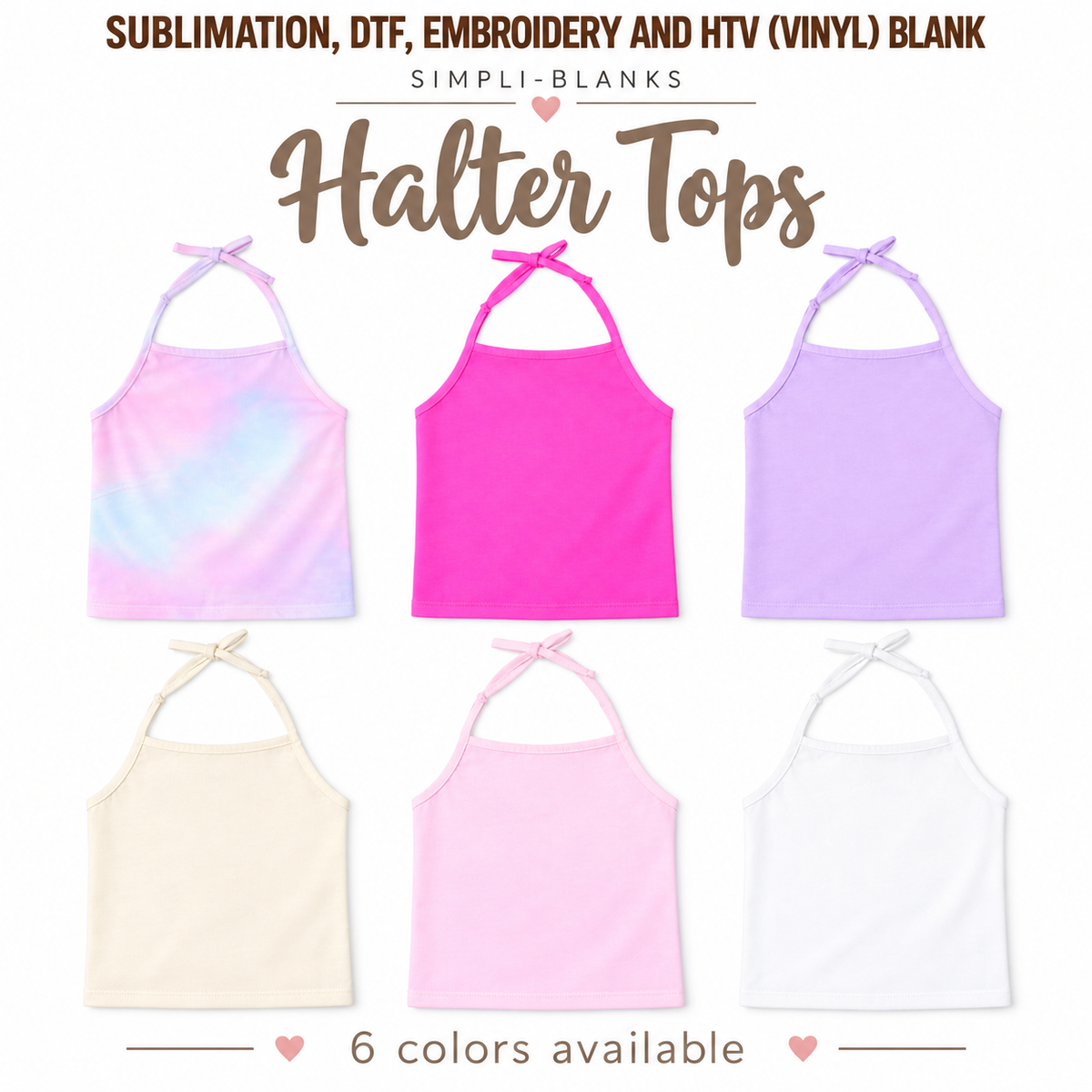 Girls Halter Tops
