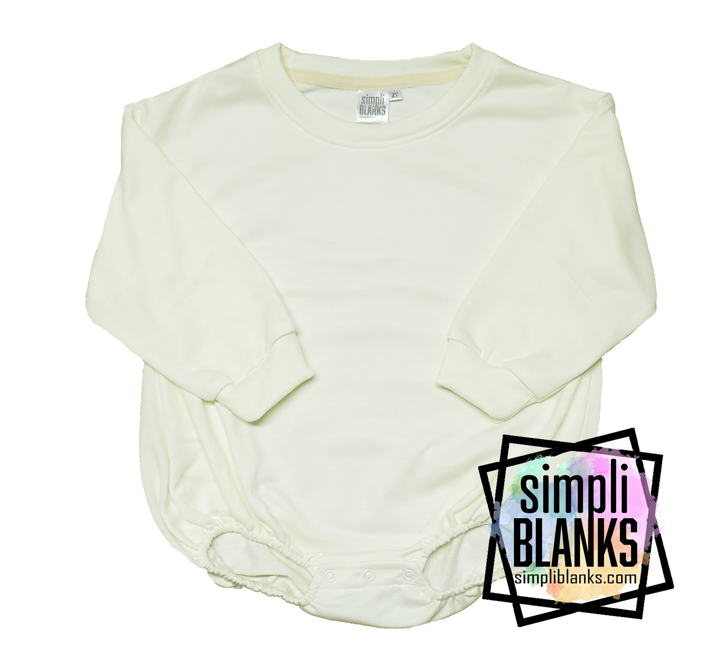 SWBBR- Sweatshirt Romper (Cream)