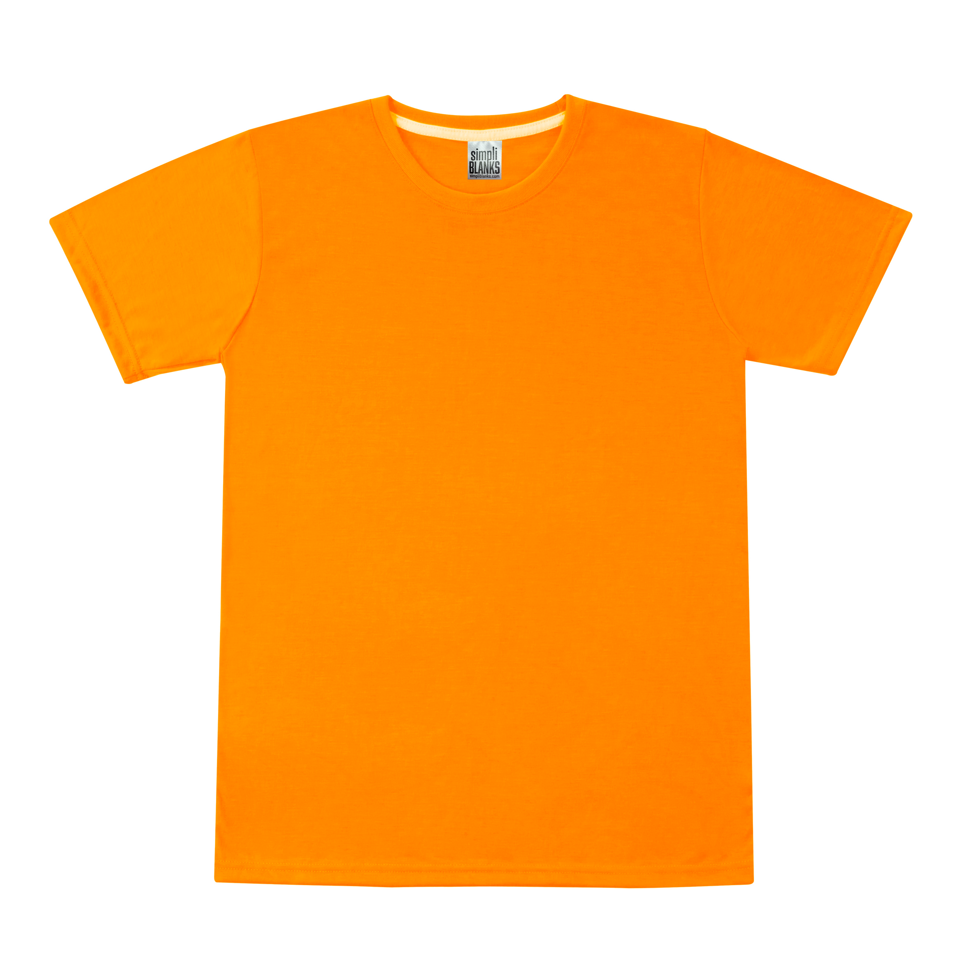 SS- ORANGE UNISEX SHIRT – Simpli Blanks