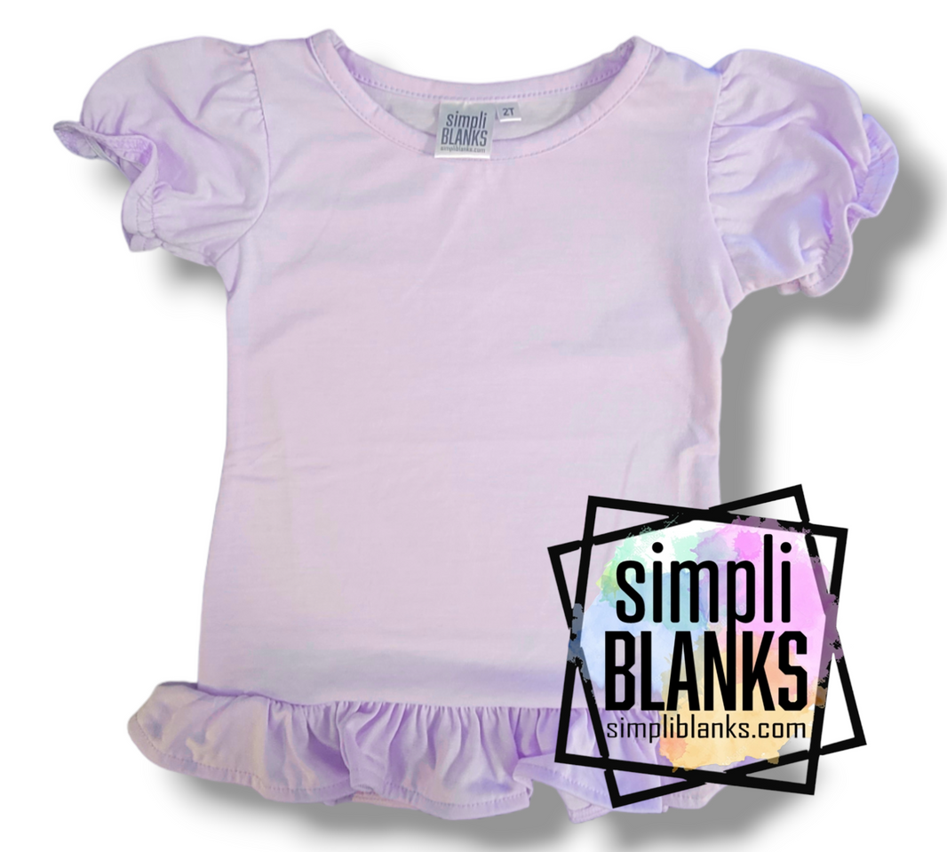 Girls Ruffled Shirts – Simpli Blanks