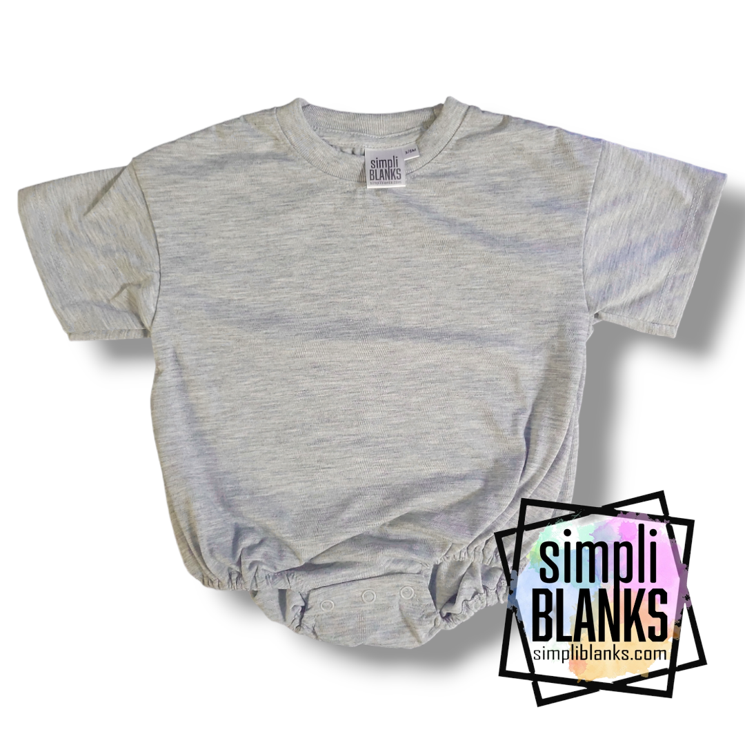 BBR- Baggy Baby Romper (Grey)