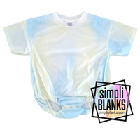 Baggy Baby Romper (Tie-Dye Blue/Green)