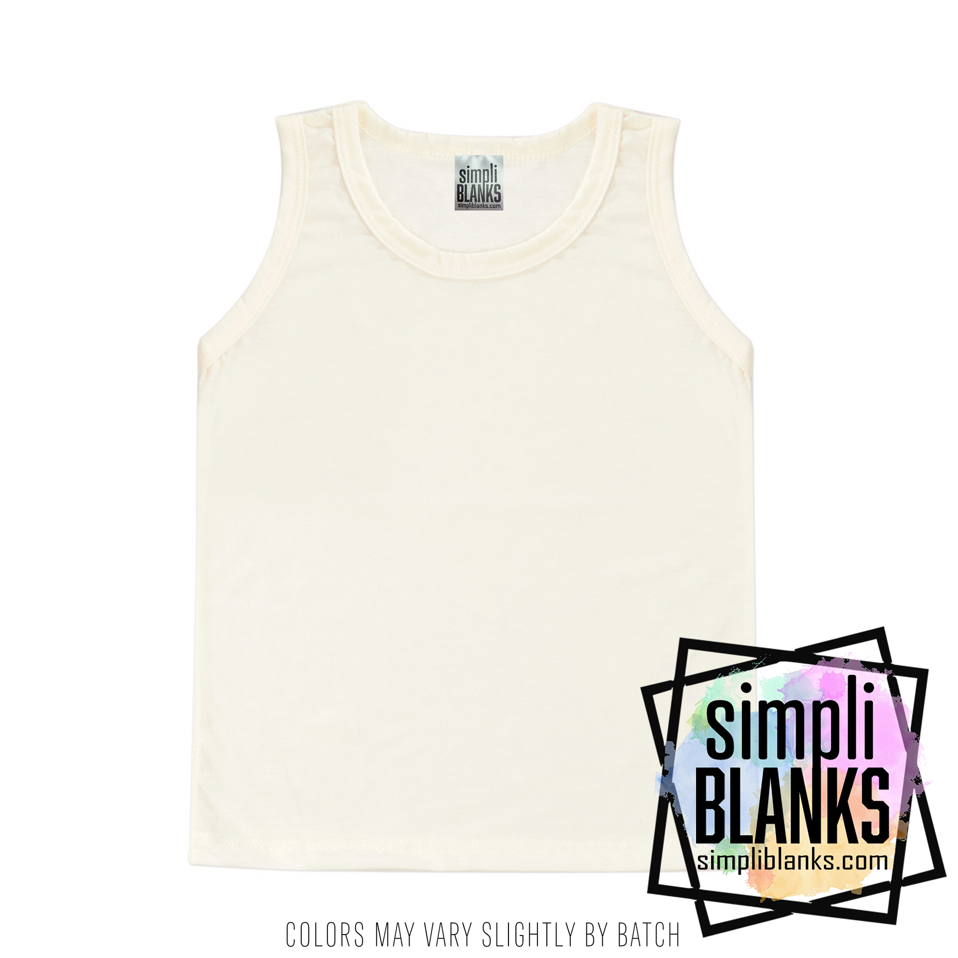 TT- KIDS (CREAM) TANK TOP – Simpli Blanks
