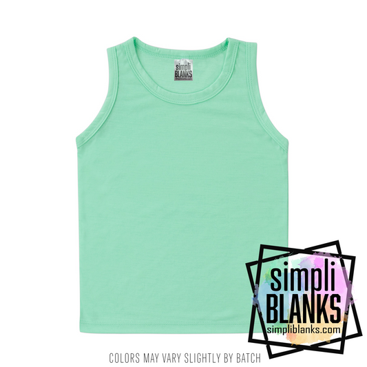 TT- KIDS (MINT) TANK TOP