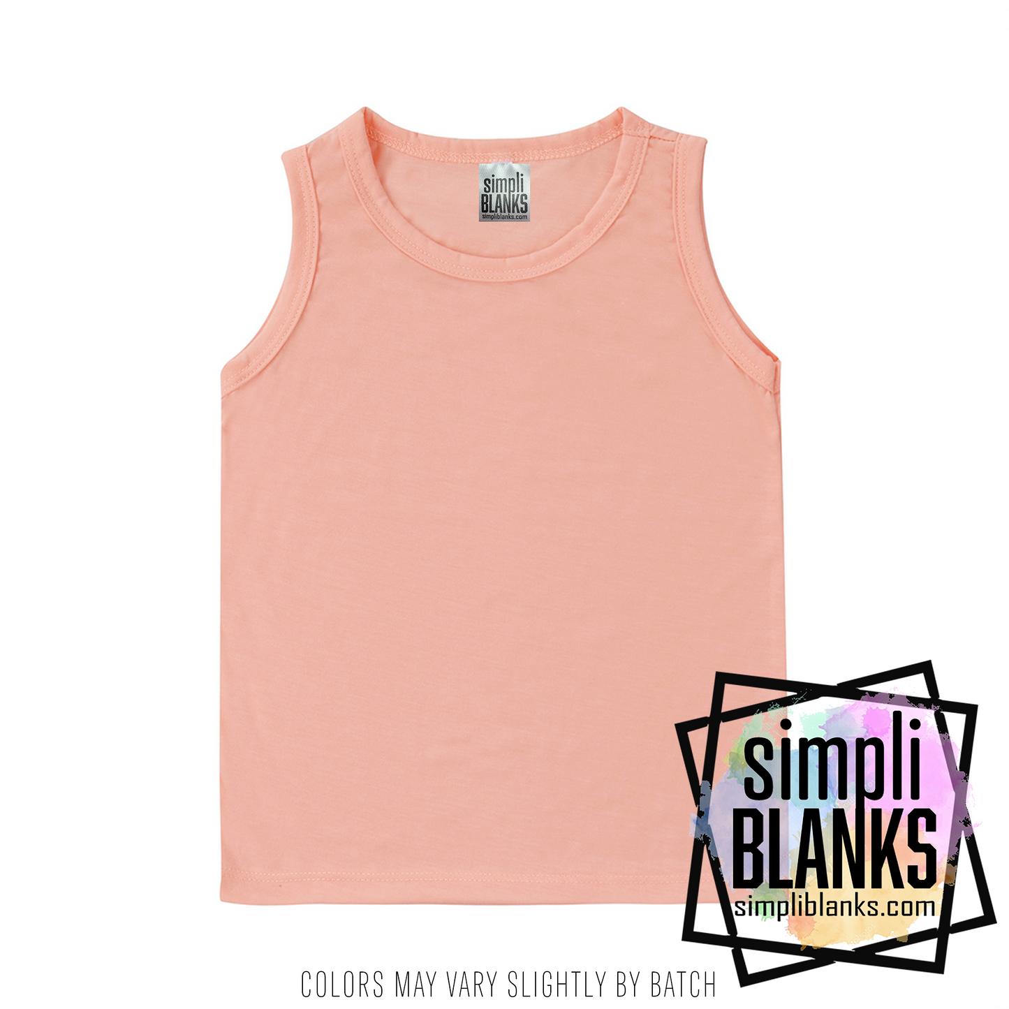 TT- KIDS (PEACH) TANK TOP
