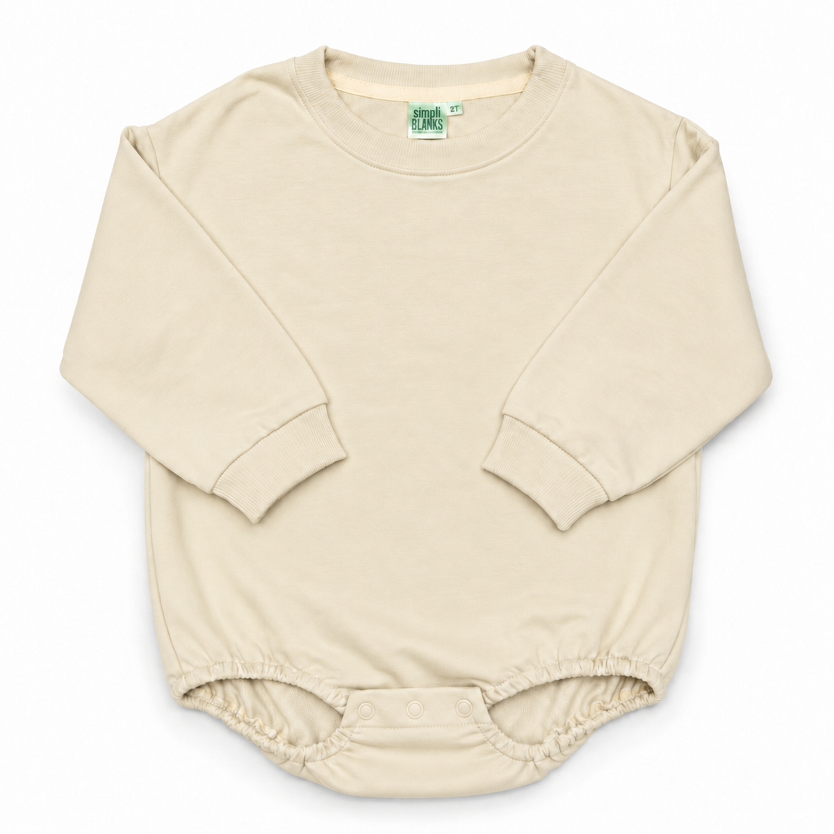 SWBBR- Sweatshirt Romper (Creamy Beige)