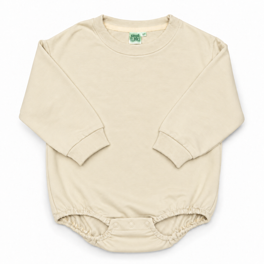 SWBBR- Sweatshirt Romper (Creamy Beige)