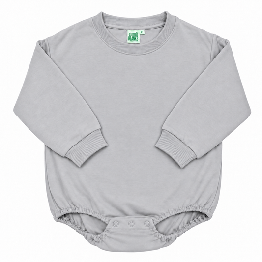 SWBBR- Sweatshirt Romper (Silver)