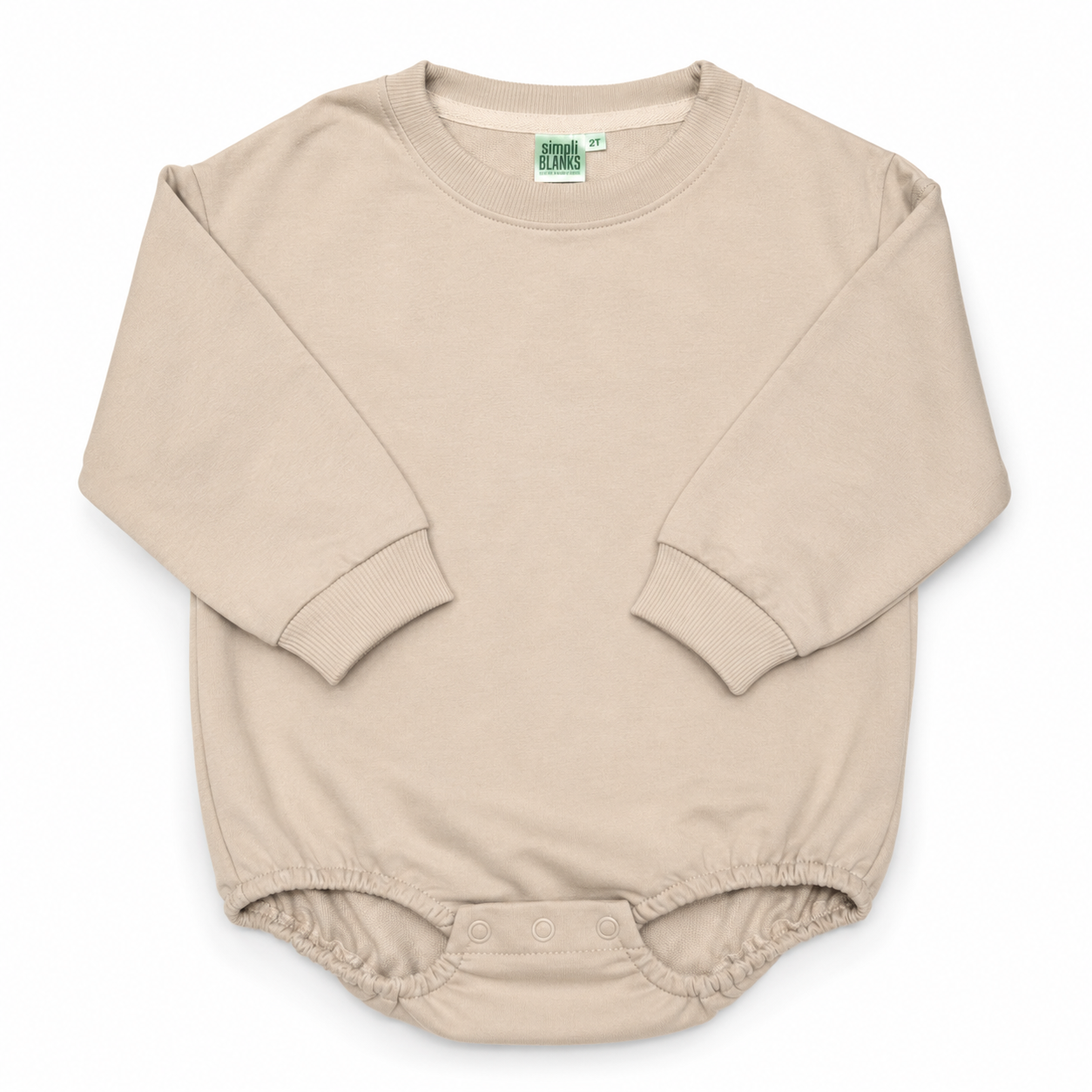 SWBBR- Sweatshirt Romper (Khaki)