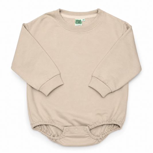 SWBBR- Sweatshirt Romper (Khaki)