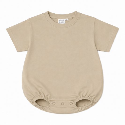 BBR-Baggy Baby Romper (Khaki)