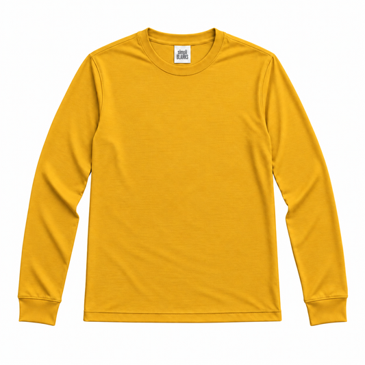 LS- MUSTARD UNISEX LONG SLEEVE SHIRT
