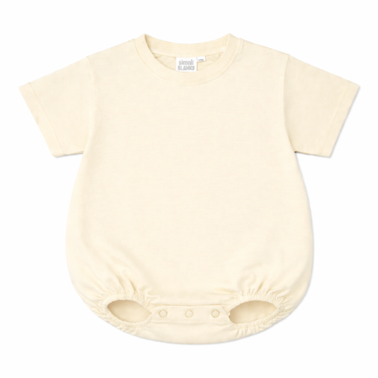 BBR- Baggy Baby Romper (Cream)
