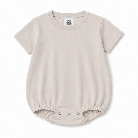 BBR- Baggy Baby Romper (Natural)