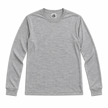 LS- GREY UNISEX LONG SLEEVE SHIRT