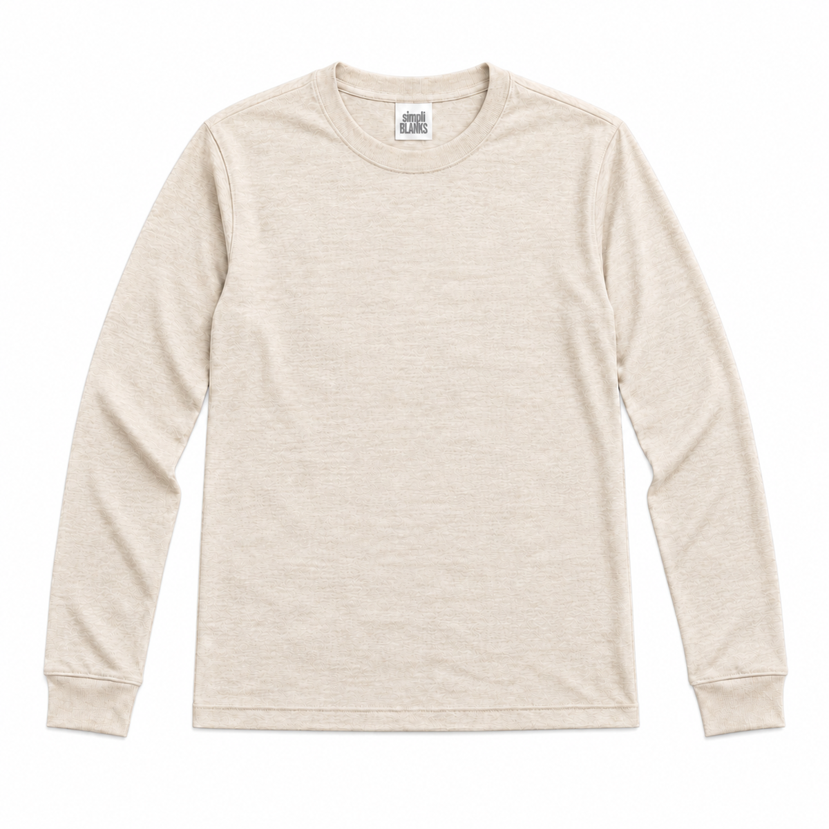 LS-OATMEAL UNISEX LONG SLEEVE SHIRT will not be restocking