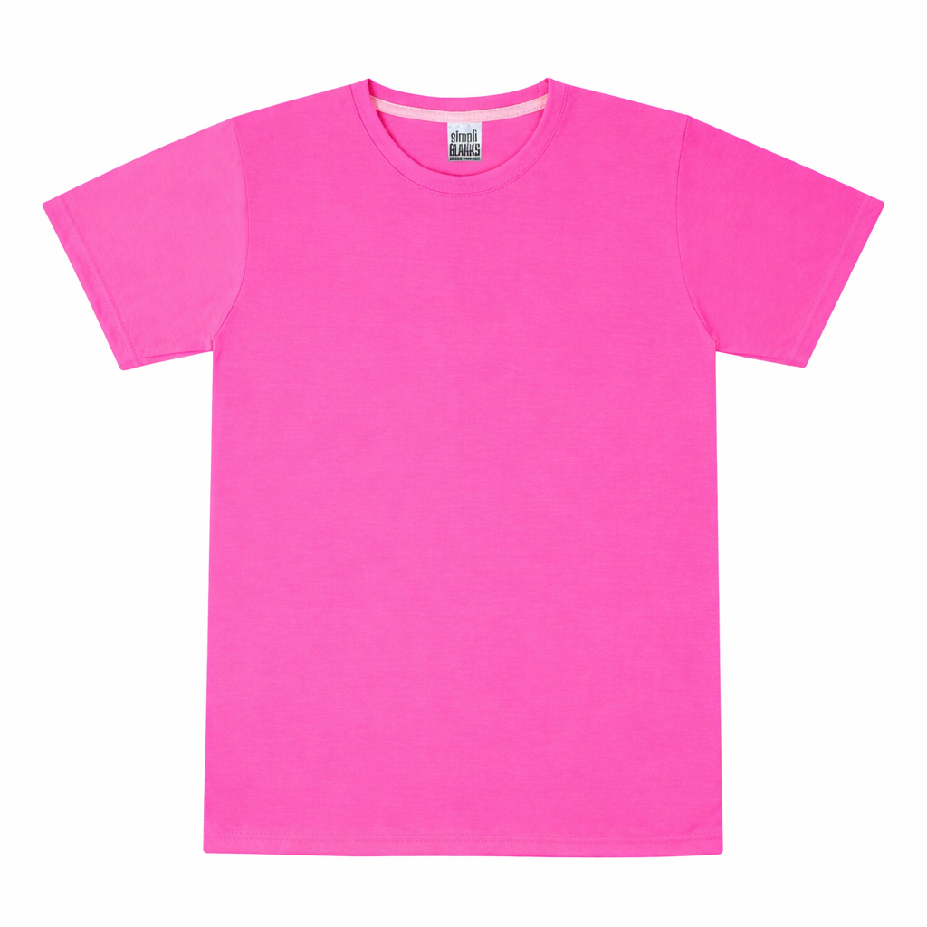 SS- NEON PINK UNISEX SHIRT