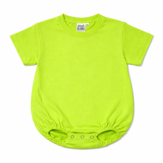BBR- Baggy Baby Romper (Neon Lime)