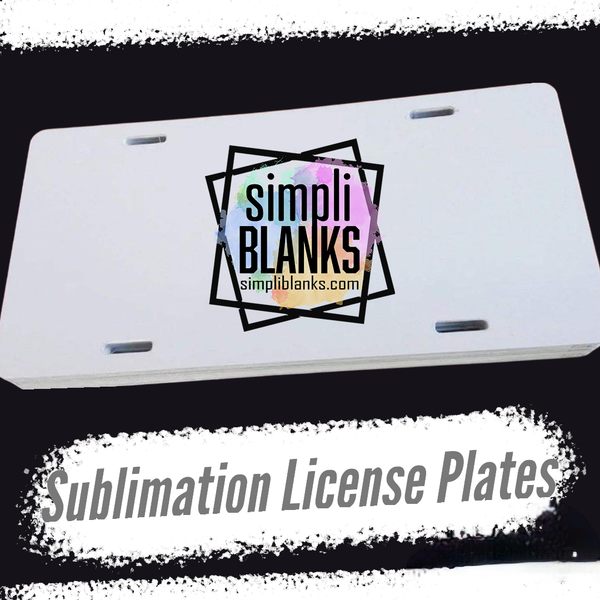 Sublimation Novelty License Plates