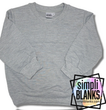 Grey lightweight Sweatshirt (WILL NOT BE RESTOCKING)