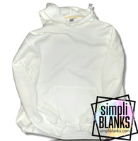 Fleece White- Unisex Sublimation hoodie- Adult Sizes Only