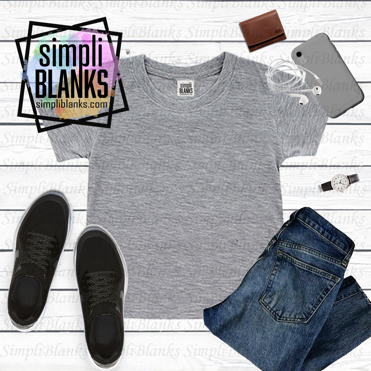 Grey Shirt MockUP (Mens)