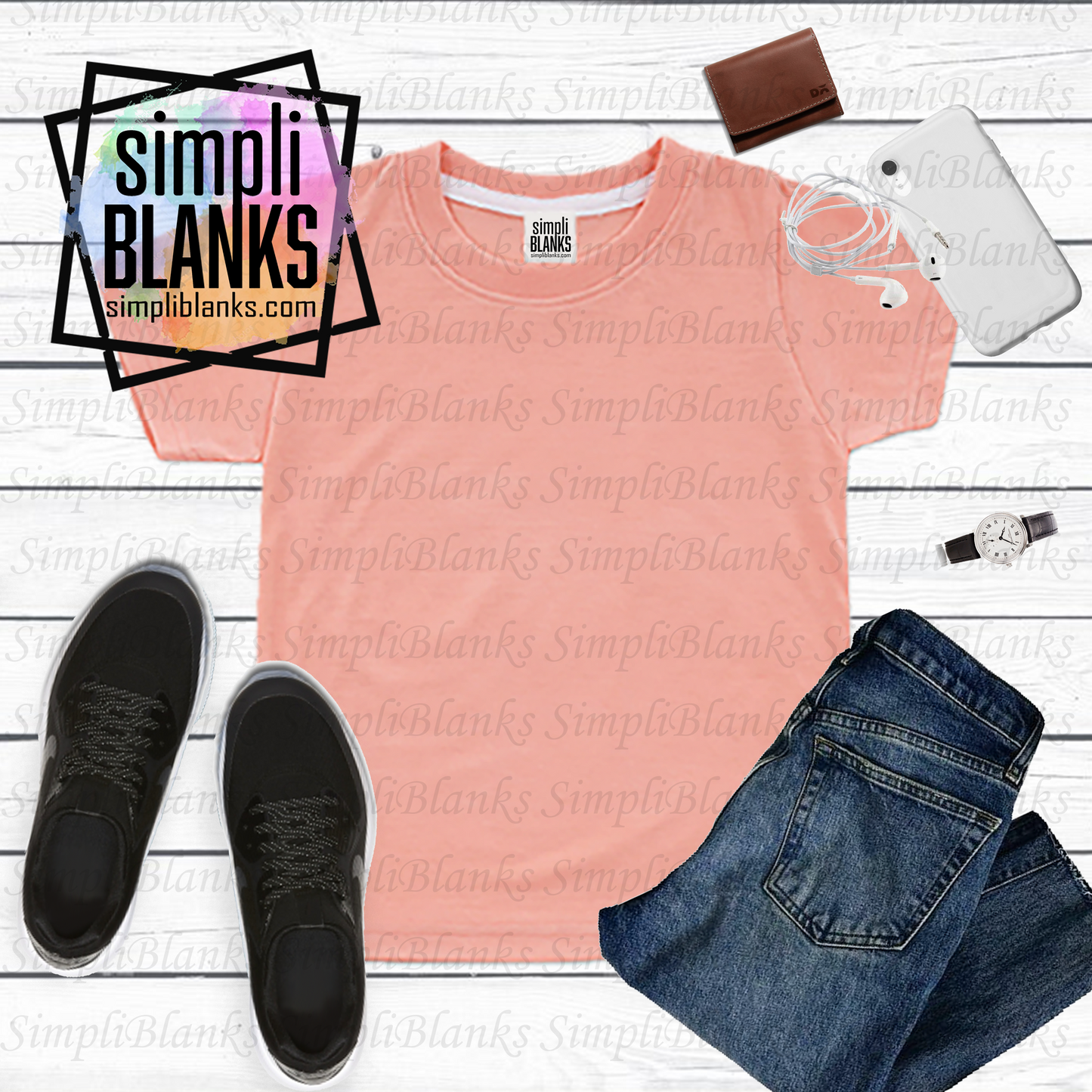 Peach Shirt MockUP (Mens)