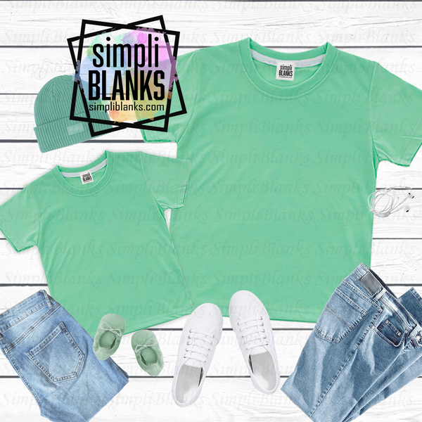 Mint Shirt MockUP (Mommy & Daughter)