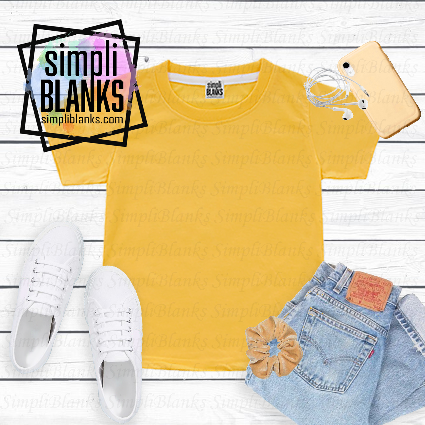 Mustard Shirt MockUP (Womans)